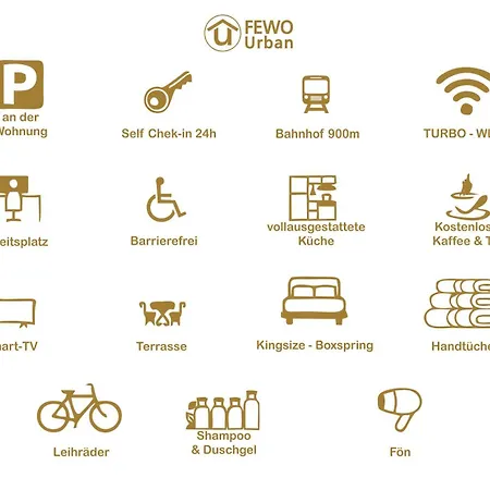 Apartamento Urban - Orangerie - Am Schlosspark- Parken An Der Der Tür- Barrierefrei, 900 Meter Zum Bahnhof - Wallbox Gotha