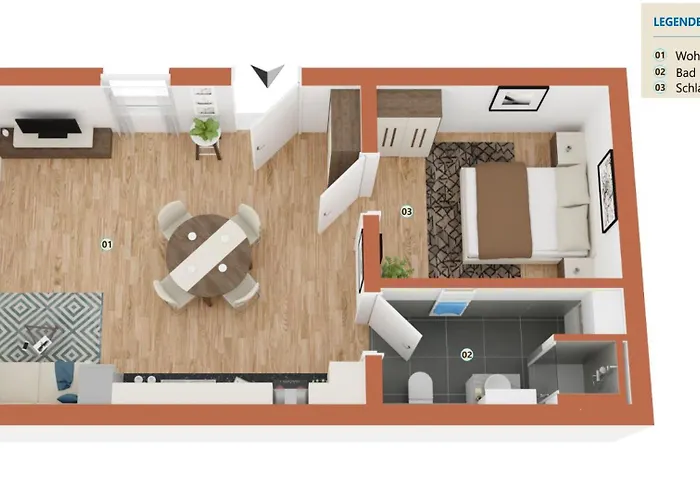 Urban - Orangerie - Am Schlosspark- Parken An Der Der Tuer- Barrierefrei, 900 Meter Zum Bahnhof - Wallbox