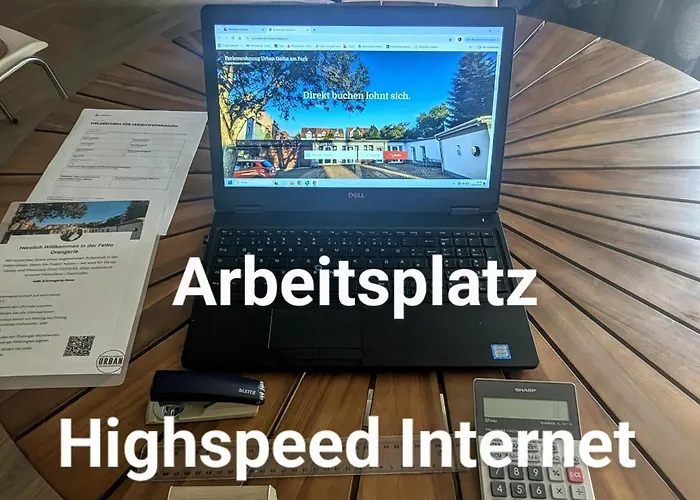 Urban - Orangerie - Am Schlosspark- Parken An Der Der Tuer- Barrierefrei, 900 Meter Zum Bahnhof - Wallbox Apartament Gotha